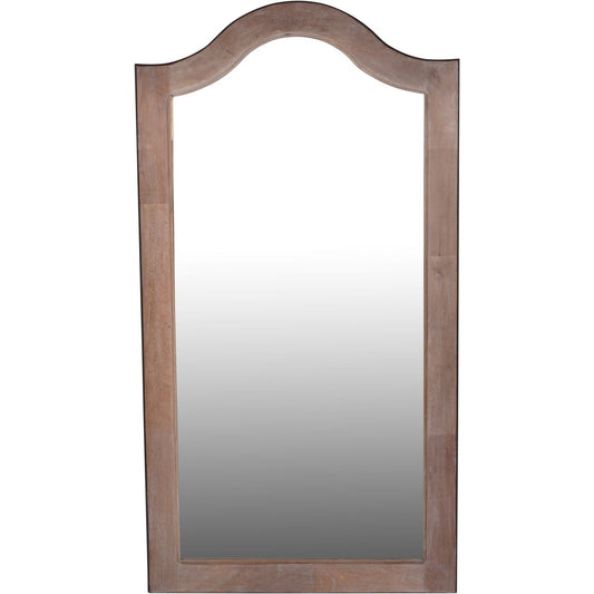 Laura Ashley Natural Wood Swannington Rectangular Mirror