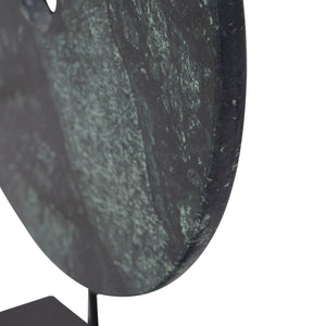 Castello Green Marble Disc by Libra, image 4