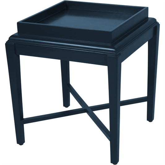 Laura Ashley Midnight Seaspray Northall Side Table