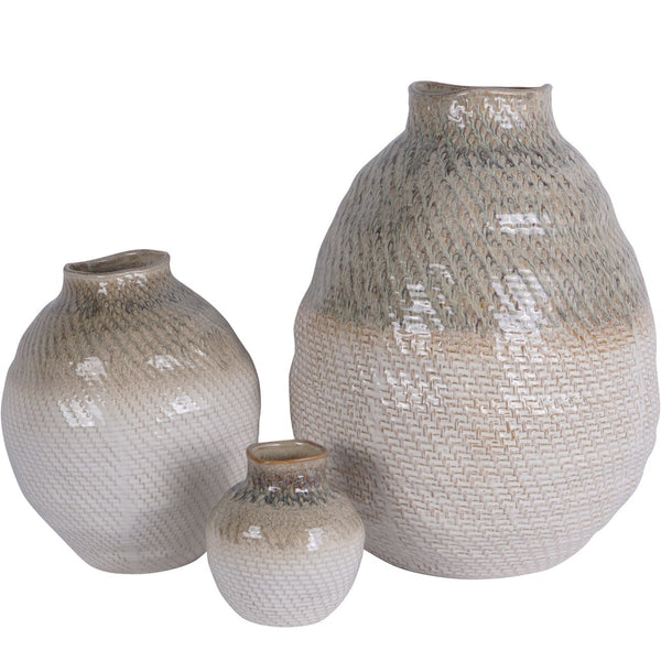 Ceramic Woven Vase Extra Large by Libra, image 8