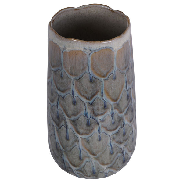 Armadillo Azure Ceramic Vase by Libra, image 2