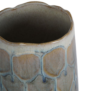Armadillo Azure Ceramic Vase by Libra, image 3