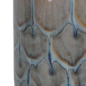 Armadillo Azure Ceramic Vase by Libra, image 4