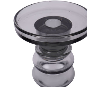 Vitrum Glass Candle Holder 35cm by Libra, image 3