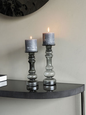 Vitrum Glass Candle Holder 35cm by Libra, image 5