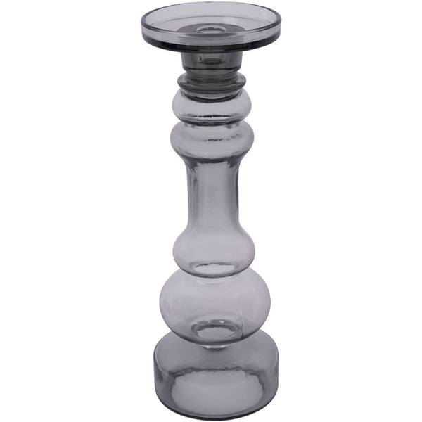 Vitrum Glass Candle Holder 35cm by Libra