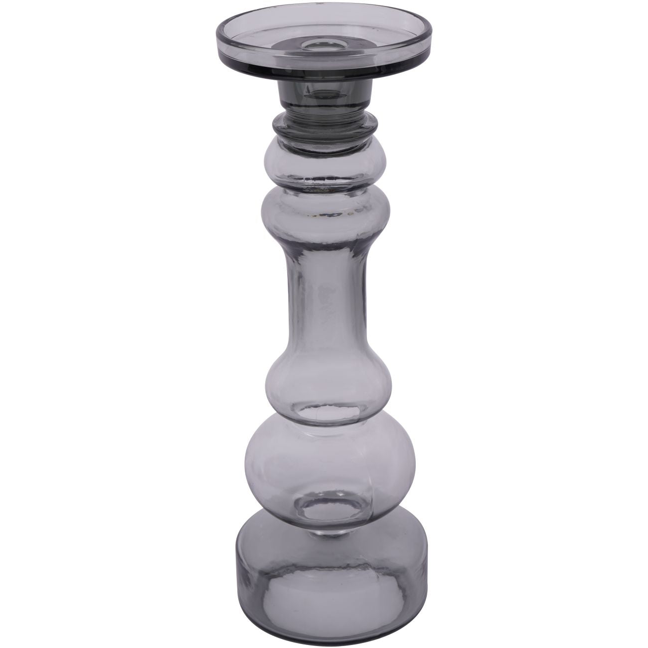 Vitrum Glass Candle Holder 35cm