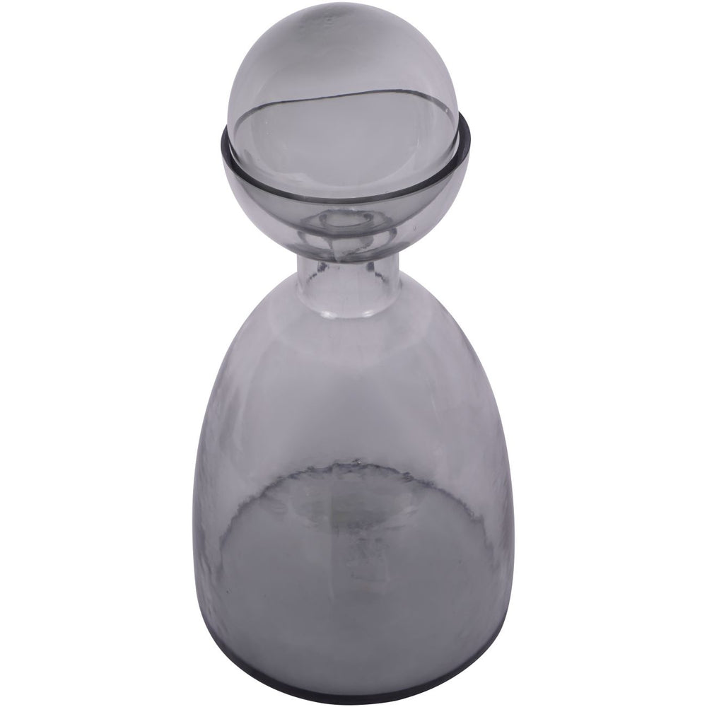 Vitrum Smoked Bottle Vase 37cm by Libra