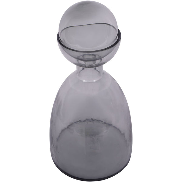 Vitrum Smoked Bottle Vase 37cm by Libra, image 2