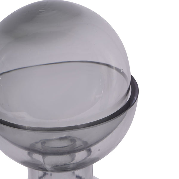 Vitrum Smoked Bottle Vase 37cm by Libra, image 4