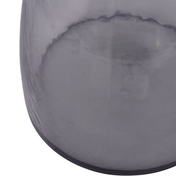 Vitrum Smoked Bottle Vase 37cm by Libra, image 5