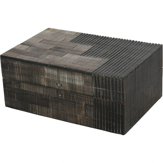 Textured Inlay Storage Box Small