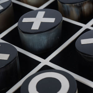 Hanson Horn Inlay Noughts and Crosses Set by Libra, image 4
