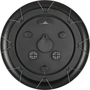 Outdoor Clock with Temperature and Humidity Black 53.3cm by Libra, image 3