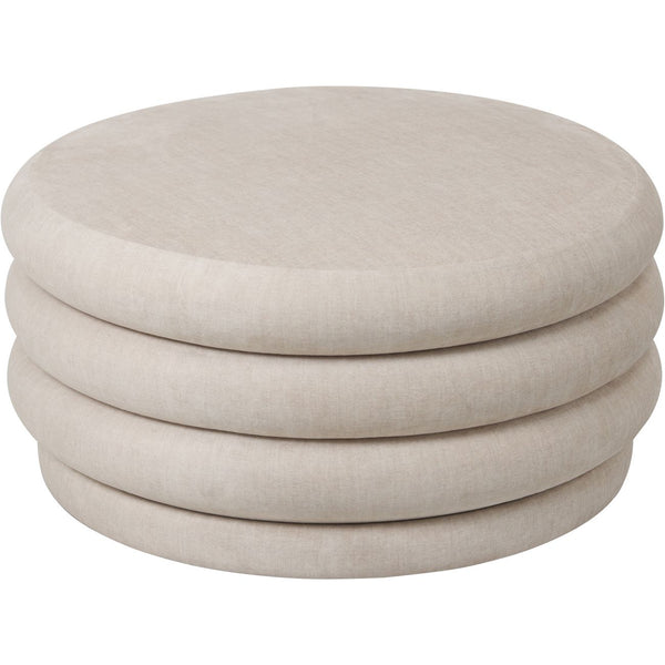 Casa Storage Ottoman in Cream by Libra, image 2