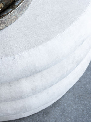 Casa Storage Ottoman in Cream by Libra, image 4