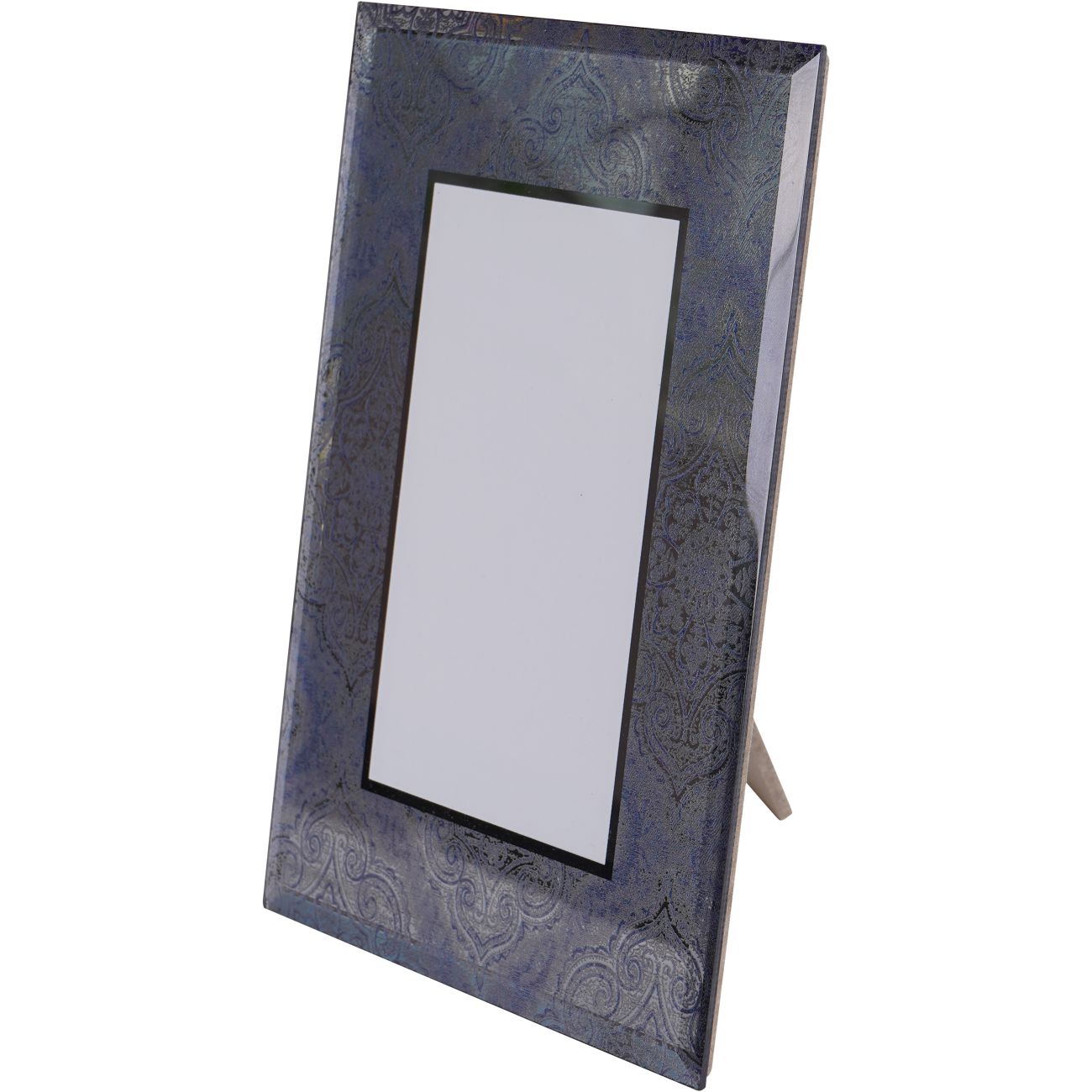 Mandala Pattern Smoked Mirror Photo Frame 6x4