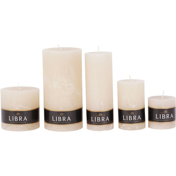 Natural Rustica Pillar Candle 10x10cm by Libra, image 2