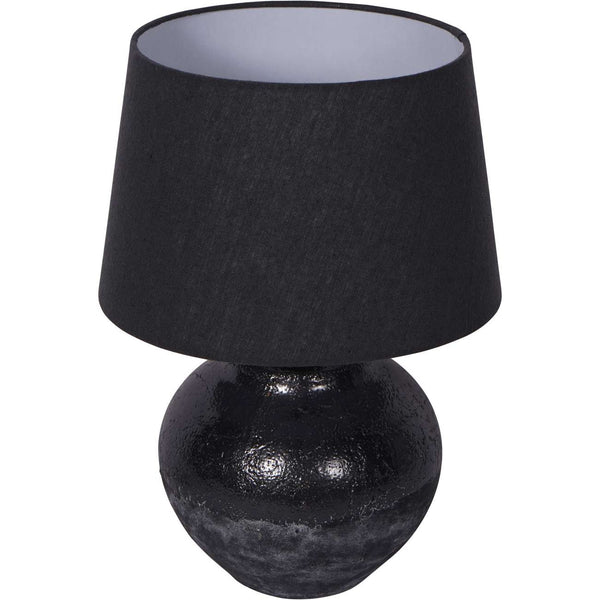 Skyline Black Table Lamp with Shade Small by Libra, image 2