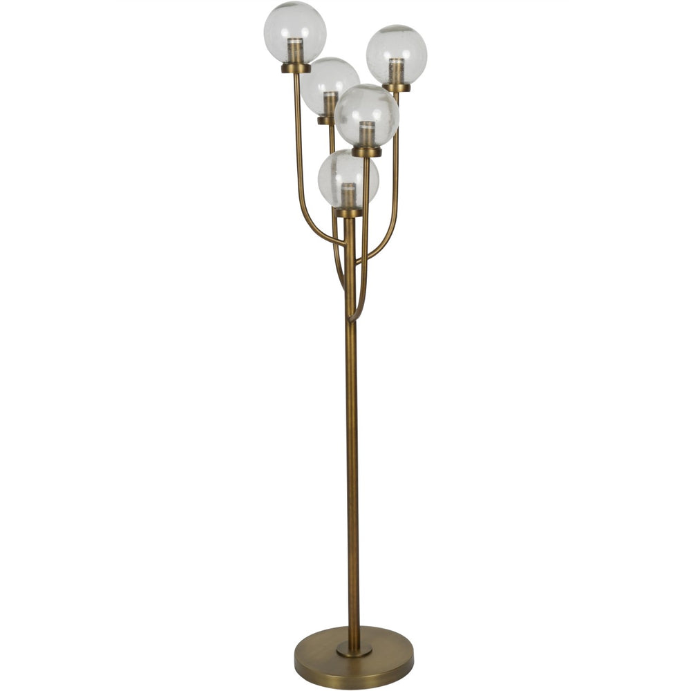 Wellesley Five Globe Floor Lamp by Libra