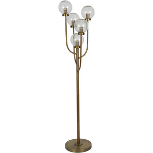Wellesley Five Globe Floor Lamp by Libra