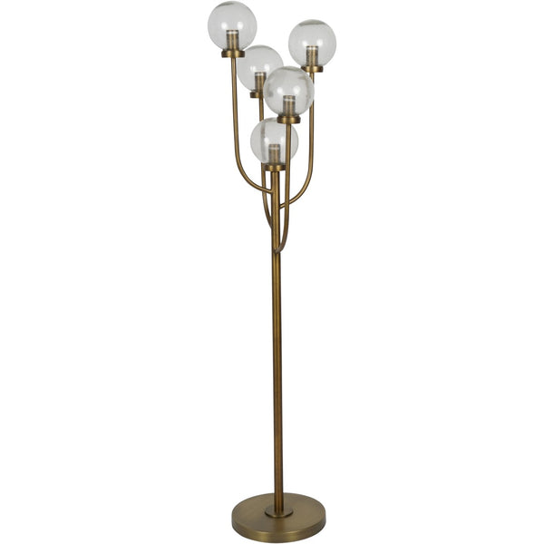Wellesley Five Globe Floor Lamp by Libra