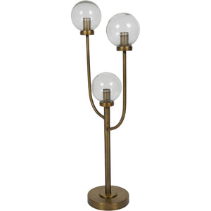 Wellesley Three Globe Table Lamp by Libra, image 2