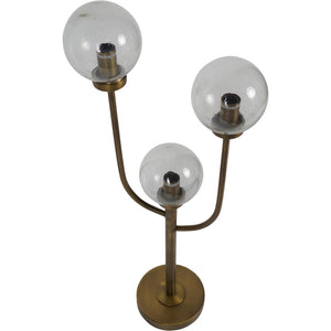 Wellesley Three Globe Table Lamp by Libra, image 3
