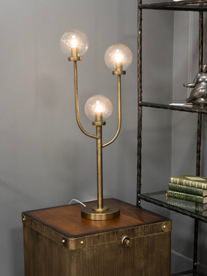 Wellesley Three Globe Table Lamp by Libra, image 6
