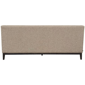 Theodore Buttoned Sofa in Dark Taupe Fabric 200cm by Libra, image 3