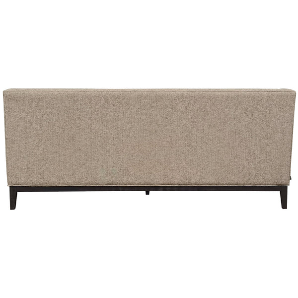 Theodore Buttoned Sofa in Dark Taupe Fabric 200cm by Libra, image 3