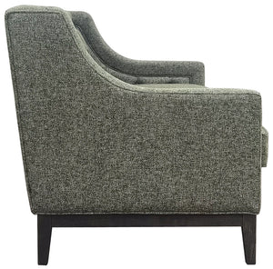 Theodore Buttoned Sofa in Forest Green Fabric 200cm by Libra, image 2