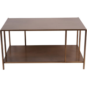 Brooks Coffee Table in Brushed Champagne by Libra, image 3