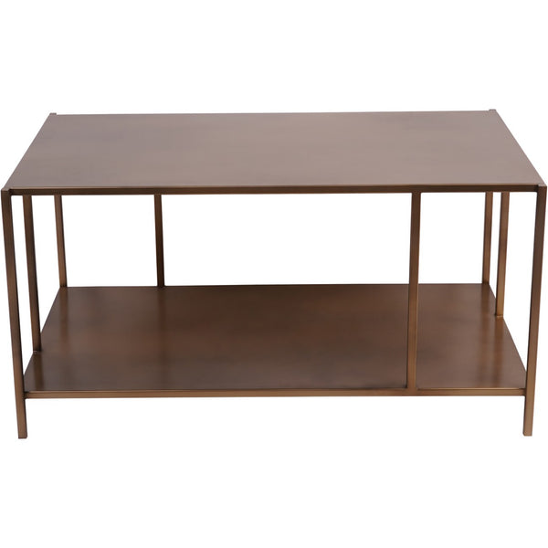 Brooks Coffee Table in Brushed Champagne by Libra, image 3