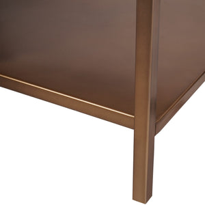 Brooks Coffee Table in Brushed Champagne by Libra, image 5