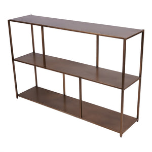 Brooks Console Table in Brushed Champagne by Libra, image 2