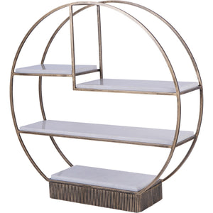 Belvedere Aged Gold Multi Tier Stand Large by Libra, image 2