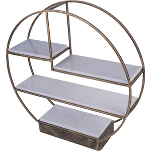 Belvedere Aged Gold Multi Tier Stand Large by Libra, image 3