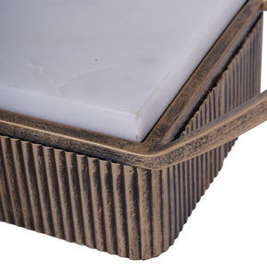 Belvedere Aged Gold Multi Tier Stand Large by Libra, image 5