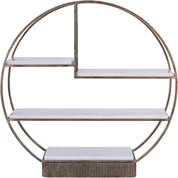 Belvedere Aged Gold Multi Tier Stand Large by Libra
