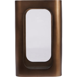 Thorpe Metal and Glass Hurricane Small 28cm by Libra, image 3