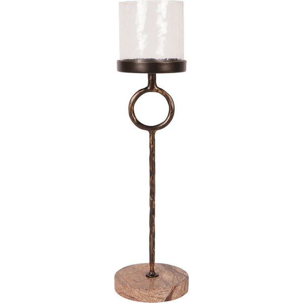 Rutland Table Hurricane Small 39cm by Libra