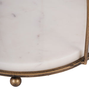 Belvedere Aged Gold One Tiered Stand by Libra, image 5