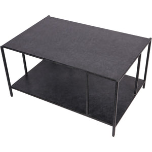 Brooks Coffee Table in Mottled Black by Libra, image 2