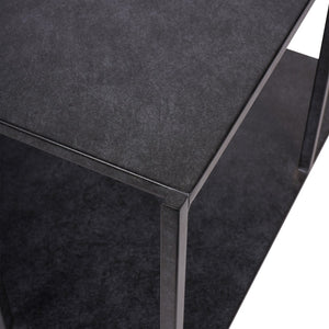 Brooks Coffee Table in Mottled Black by Libra, image 4