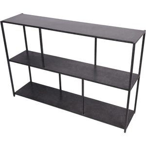 Brooks Console Table in Mottled Black by Libra, image 2