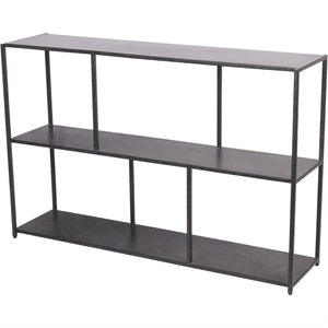 Brooks Console Table in Mottled Black by Libra