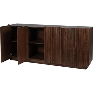 Monterey Four Door Wooden Buffet Sideboard by Libra, image 2