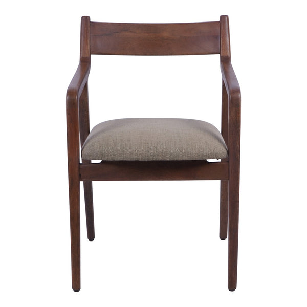 Monterey Wooden Upholstered Dining Chair in Sage by Libra, image 2