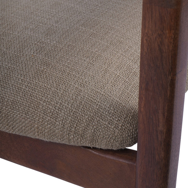 Monterey Wooden Upholstered Dining Chair in Sage by Libra, image 5